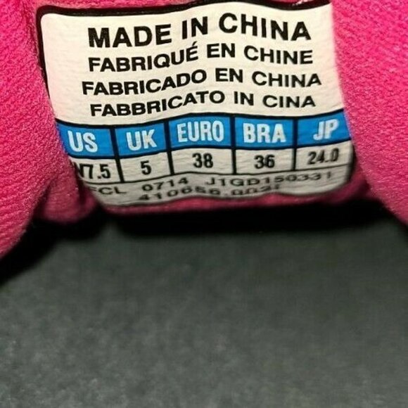 Mizuno Wave Rider 18 Womens J1GD150331 Pink Running Cross Training Shoes Sz 7.5W - Picture 4 of 4